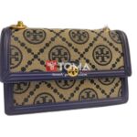 T MONOGRAM JACQUARD BAG