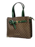 emilia medium logo satchel