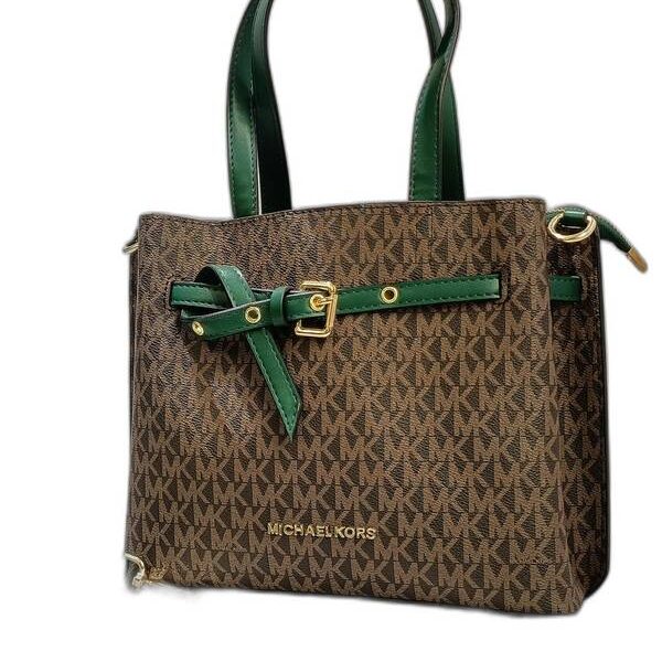 emilia medium logo satchel