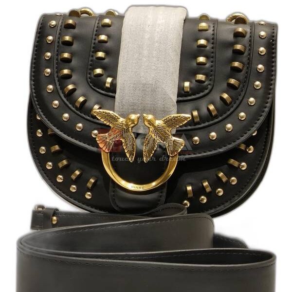 handbags round bag with studs