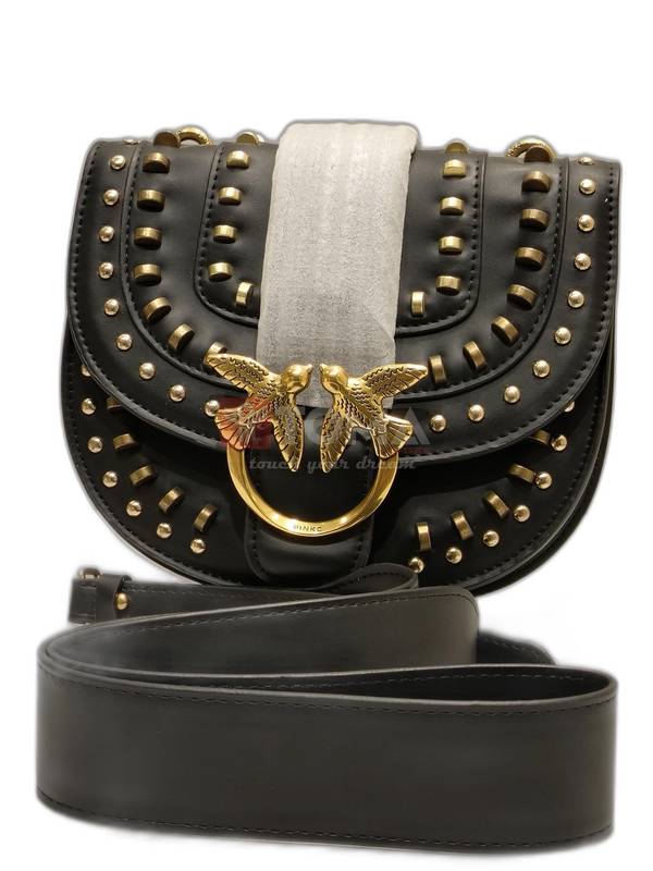 249 handbags round bag with studs - Image 1