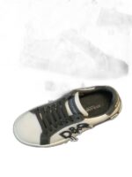 dolce gabbana leather logo detail low top - Image 2