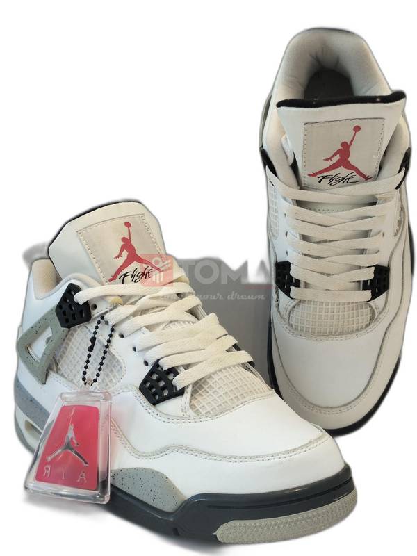 2550 nike air jordan iv white cement colorway - Image 1