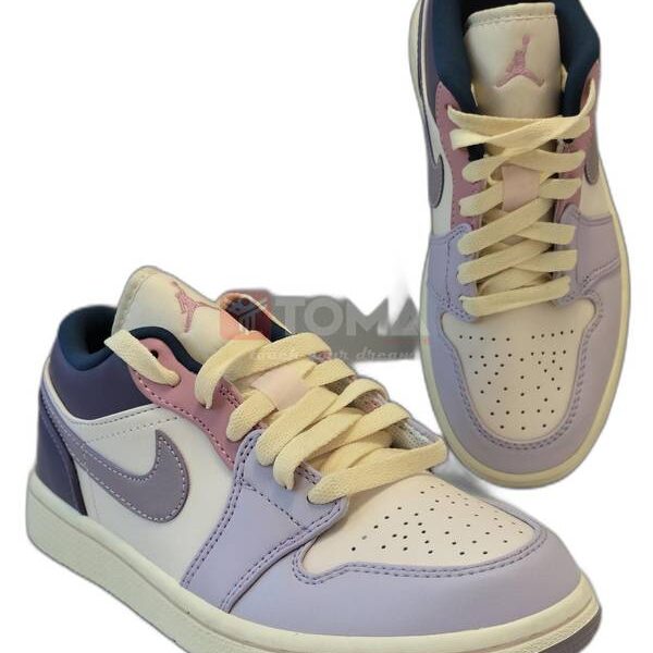 air jorden 1 low pastel purple stylish