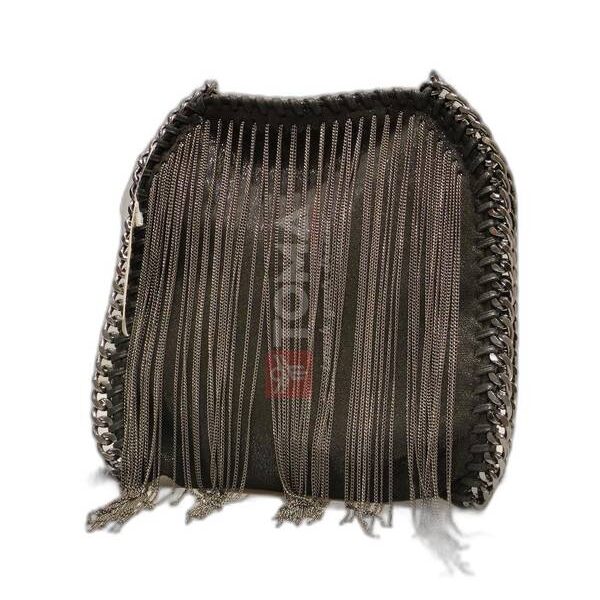 FALABELLA TINY TOTE CRINKLED PATENT BAG