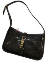 la 5 a 7 patent leather shoulder bag - Image 2