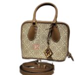 mini t monogram jacuard swing bag