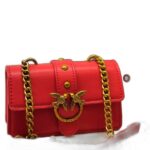 leather messenger mini bag