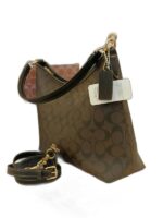 laurel shoulder bag in signatre canvas - Image 3