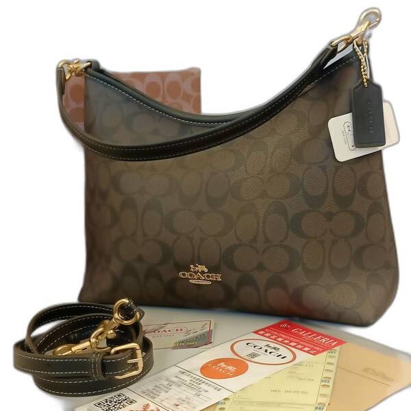 laurel shoulder bag in signatre canvas