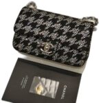 CLASSIC MINI FLAP HOUNDSTOOTH BAG