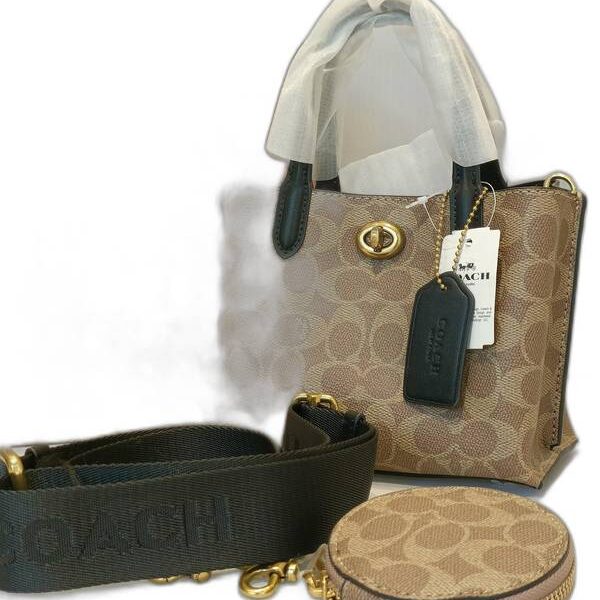 willow tote bag in signature canvas