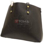 calfskin crest embossed large bag