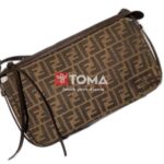 simply fendi large fabric bag