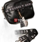 CROSS BAG WITH LEATHER STRAP