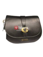 TOTE AND CROSS BAG WITH LEATHER STRAP