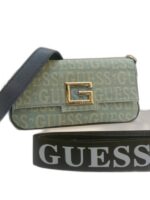 shoulder and cross bag with metal strap