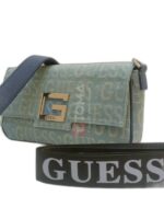 shoulder and cross bag with metal strap - Image 2