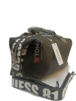 SHOULDER AND CROSS BAG WITH LEATHER STRAP - Image 2