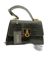 TOTE AND CROSS BAG WITH LEATHER STRAP