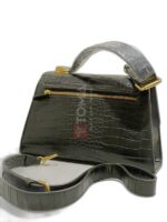 TOTE AND CROSS BAG WITH LEATHER STRAP - Image 3