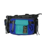 TOTE AND CROSS BAG WITH FABRIC STRAP