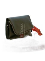 SHOULDER AND CROSS BAG WITH TWP STRAPS LEATHER AND METAL - Image 3