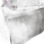 TOTE AND CROSS BAG WITH TWO STRAPS LEATHER AND FABRIC - Image 2