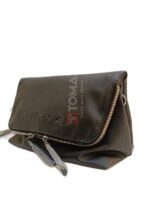 SHOULDER AND CROSS BAG WITH TWO STRAPS LEATHER AND FABRIC - Image 3