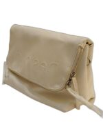 TOTE AND CROSS BAG WITH TWO STRAPS LEATHER AND FABRIC - Image 2