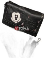 SHOULDER AND CROSS BAG WITH TWP STRAPS FABRIC AND METAL