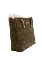 TOTE AND CROSS BAG WITH LEATHER STRAP - Image 3