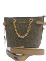 LADY AND CROSS BAG WITH LEATHER STRAP - Image 3