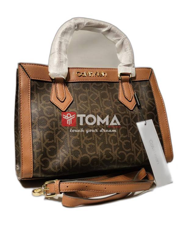 3714 SHOULDER AND CROSS BAG WITH TWO STRAPS LEATHER AND METAL - Image 1