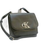 TOTE AND CROSS BAG WITH LEATHER STRAP