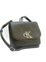 TOTE AND CROSS BAG WITH LEATHER STRAP