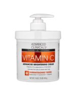 Visibly brightens dull, uneven-looking skin
Helps improve the look of dark spots and discoloration
H