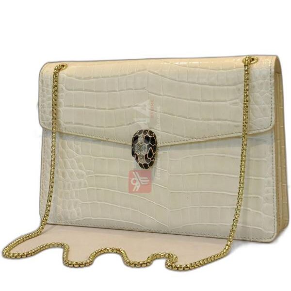 SERPENTI FOREVER CROCDAEL BAG