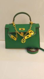 mini leather kelly bag - Image 6