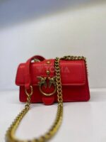 leather messenger mini bag