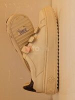 louis vuitton white leather monogram canvas - Image 3