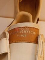 louis vuitton white leather monogram canvas - Image 2