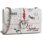 leather love graffiti bag