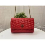 SMALL KIRA CHEVRON CONVERTIBLE SHOULDER BAG