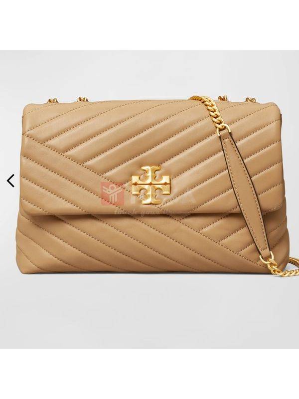1820 large KIRA CHEVRON CONVERTIBLE SHOULDER BAG - Image 1