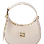 PATENT LEATHER HOBO BAG