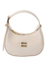 PATENT LEATHER HOBO BAG