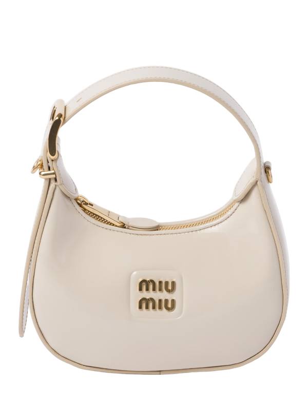 1873 PATENT LEATHER HOBO BAG - Image 1