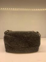 SPARKLING RHINESTONE BUCKET BAG - Image 3