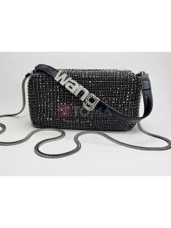 1925 SPARKLING RHINESTONE BUCKET BAG - Image 1
